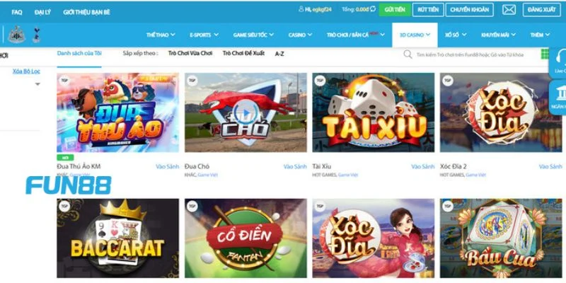 Fun88 - Link Vào Fun 88 Nhà Cái Thể Thao Chính Thức T6/2025 19 Sòng bài Casino luôn tấp nập với hàng nghìn lựa chọn.
